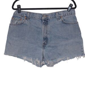 Levi's  550 High Waisted Jean Shorts Women size 30